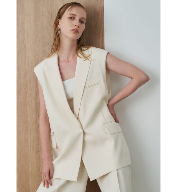 ELENDEEK「SQUARE NECK PAD TANK TOP」|タンクトップ|