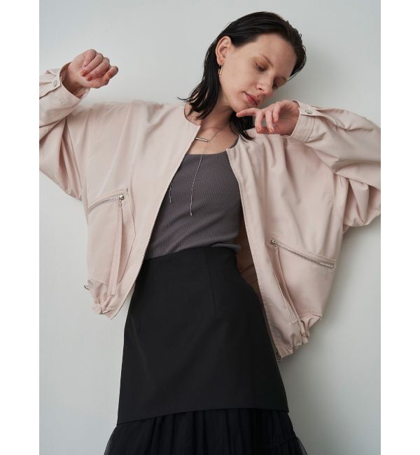 ELENDEEK「SQUARE NECK PAD TANK TOP」|タンクトップ|