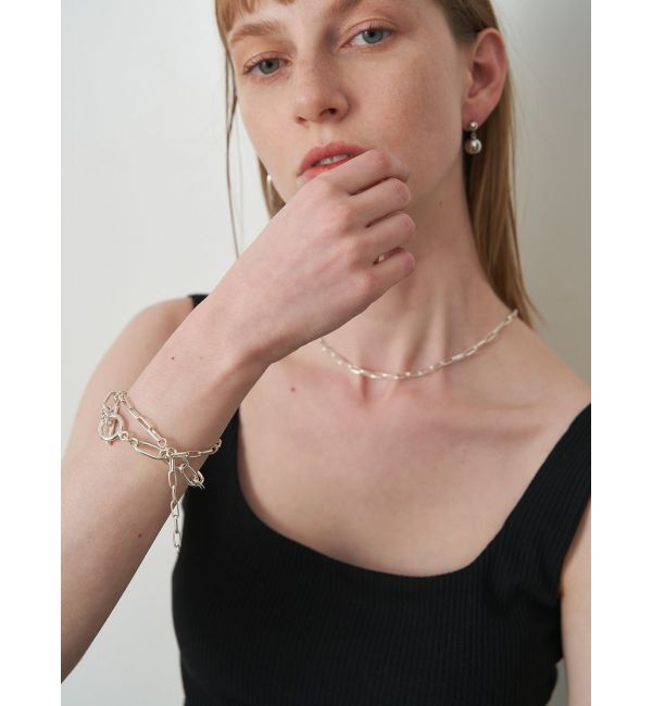 ELENDEEK「SQUARE NECK PAD TANK TOP」|タンクトップ|