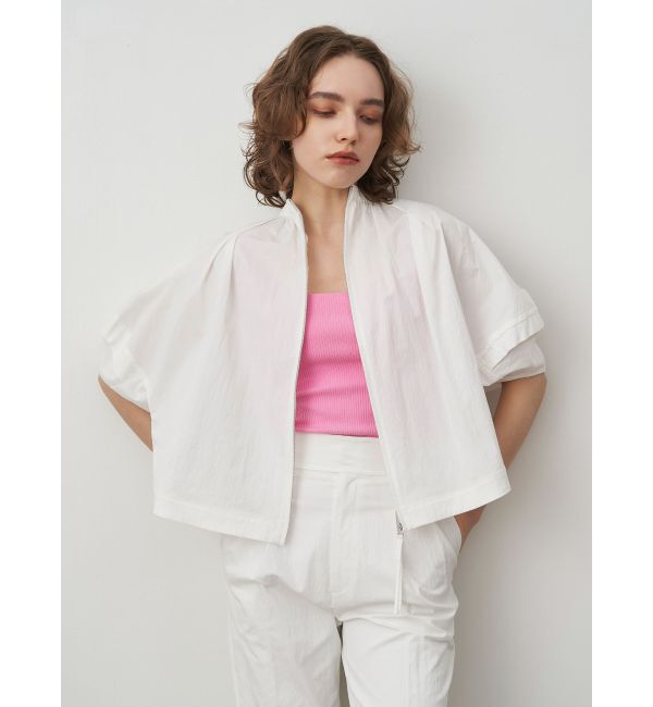 ELENDEEK「SQUARE NECK PAD TANK TOP」|タンクトップ|