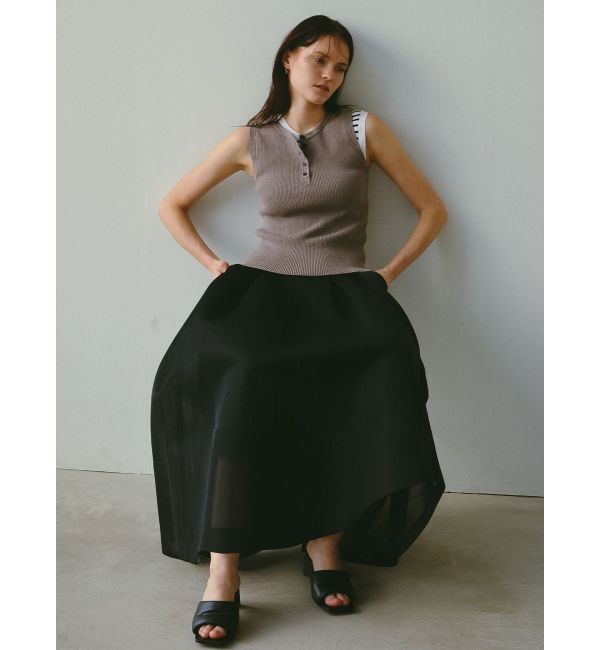 ELENDEEK「HENRY NECK RIB KT」|タンクトップ|