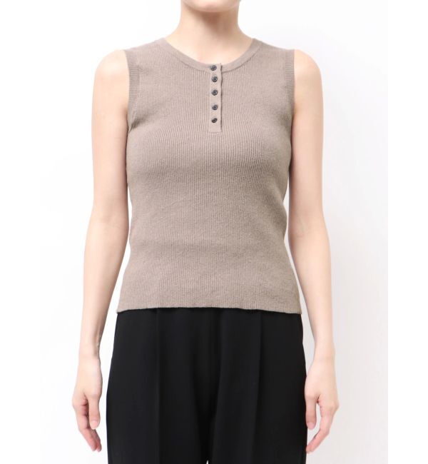 ELENDEEK「HENRY NECK RIB KT」|タンクトップ|
