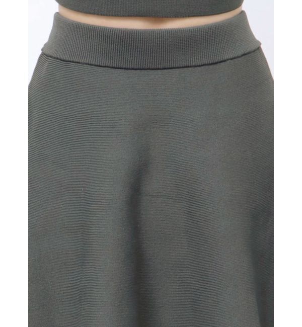 RESEXXY「フレアミニニットスカート【セットアップ着用可能】」|スカート|