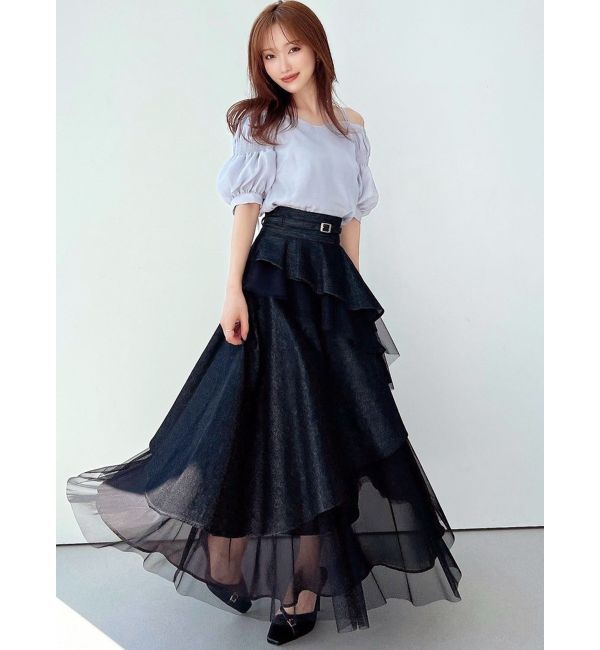 RESEXXY「ボリュームスリーブオフショルブラウス」|シャツ・ブラウス|