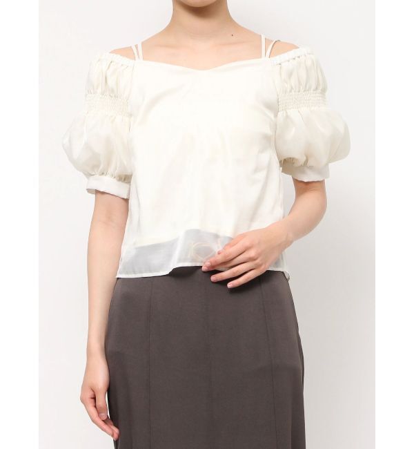 RESEXXY「ボリュームスリーブオフショルブラウス」|シャツ・ブラウス|