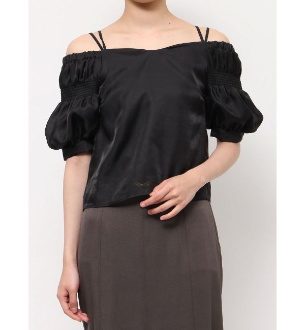 RESEXXY「ボリュームスリーブオフショルブラウス」|シャツ・ブラウス|