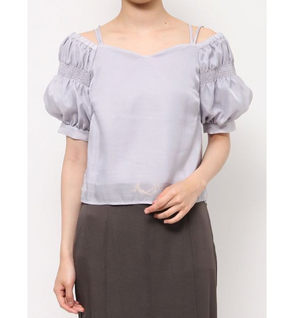 RESEXXY「ボリュームスリーブオフショルブラウス」|シャツ・ブラウス|