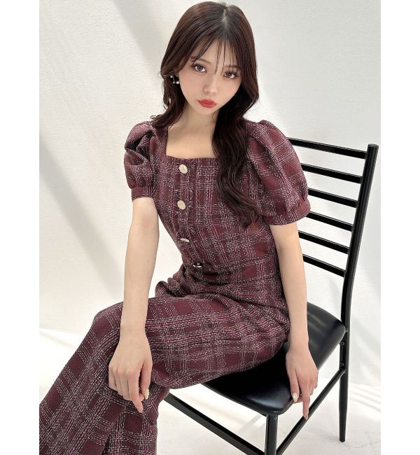 RESEXXY「ツイードコンパクトブラウス【セットアップ着用可能】」|シャツ・ブラウス|