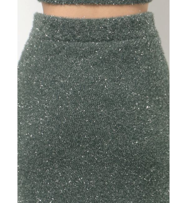RESEXXY「グリッタータイトニットスカート【セットアップ着用可能】」|スカート|