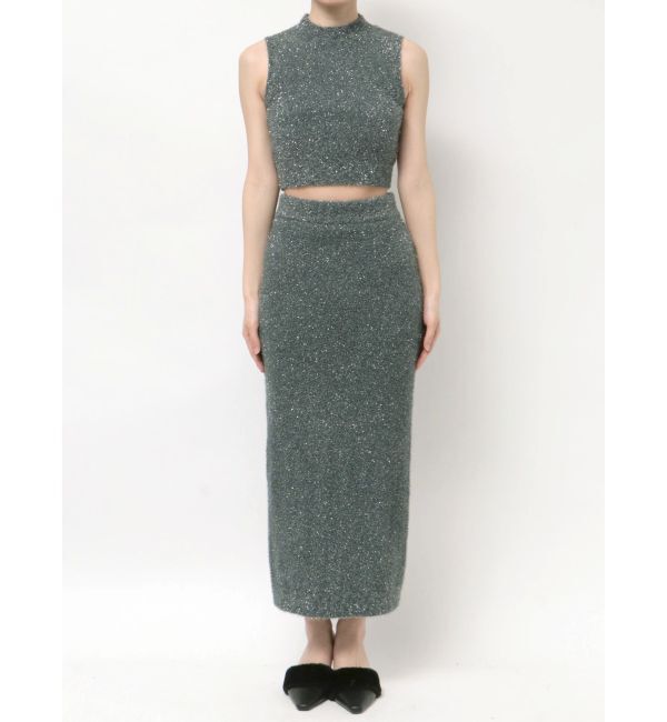 RESEXXY「グリッタータイトニットスカート【セットアップ着用可能】」|スカート|