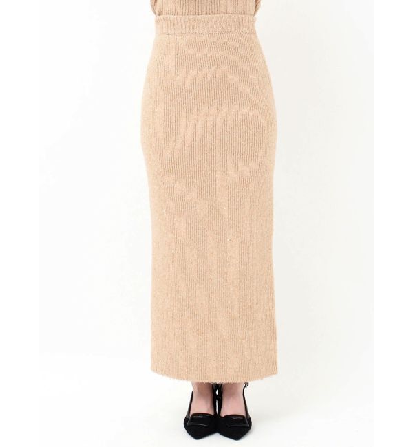 RESEXXY「グリッターIラインニットスカート【セットアップ着用可能】」|スカート|