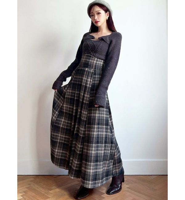 RESEXXY「【WEB限定】ハイウエストコルセットスカート」|スカート|