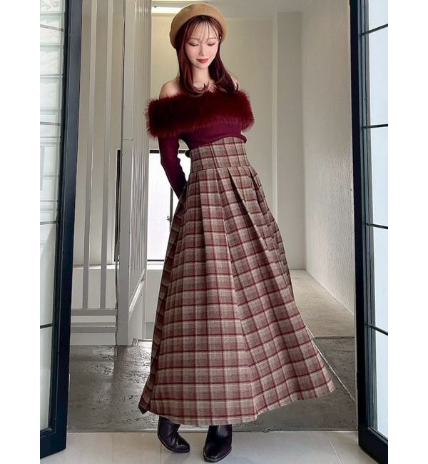 RESEXXY「【WEB限定】ハイウエストコルセットスカート」|スカート|