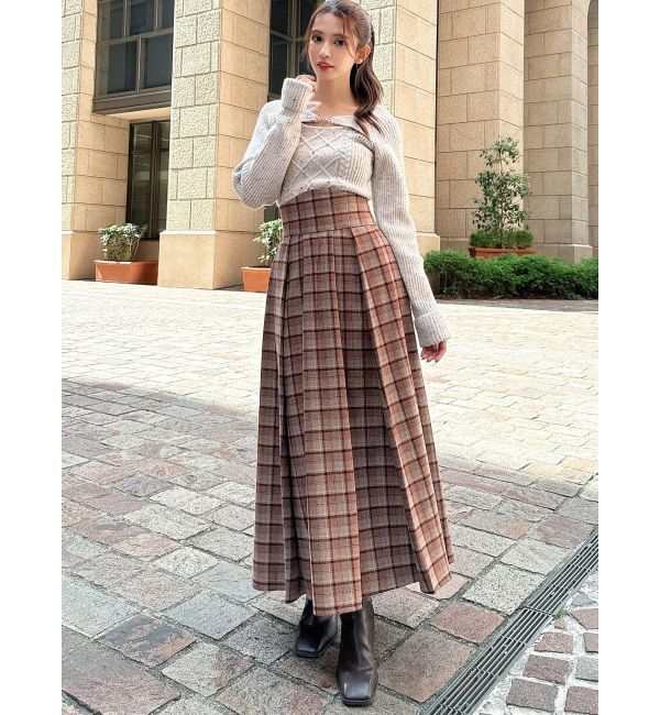 RESEXXY「【WEB限定】ハイウエストコルセットスカート」|スカート|