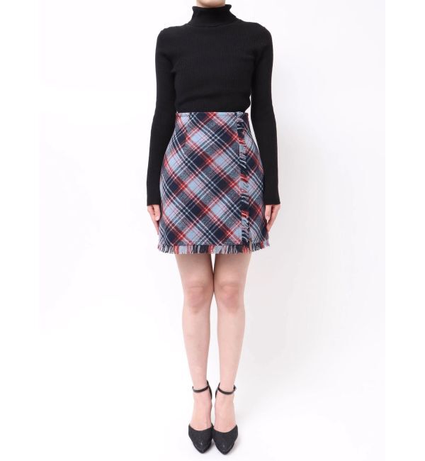 RESEXXY「フリンジラップミニスカート」|スカート|