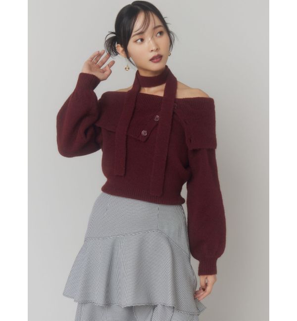 RESEXXY「フリルスリットフレアスカート」|スカート|