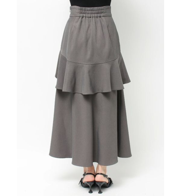 RESEXXY「フリルスリットフレアスカート」|スカート|