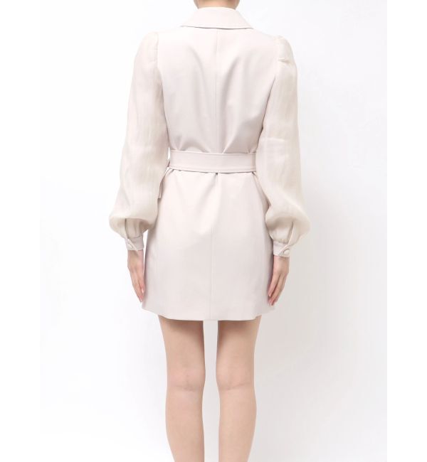 RESEXXY「スリーブシアーミニワンピース」|ワンピース|