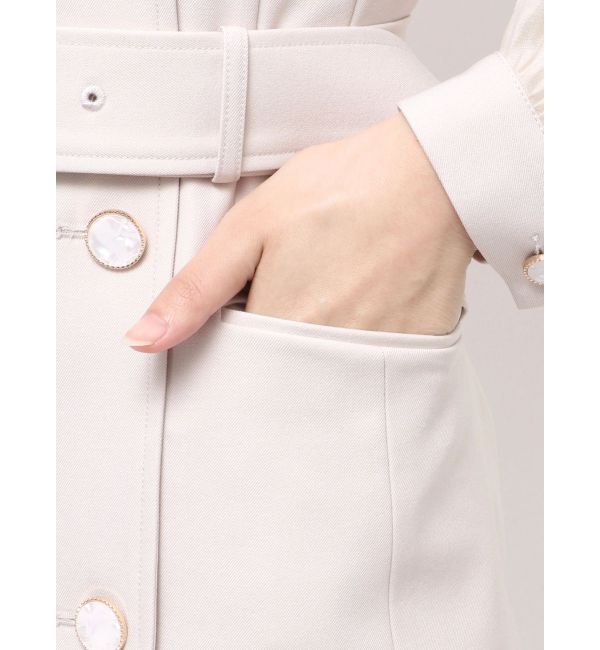 RESEXXY「スリーブシアーミニワンピース」|ワンピース|