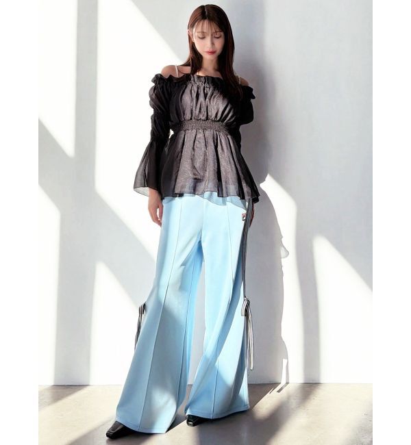 RESEXXY「【FILA】サイドラインリボンパンツ」|その他|