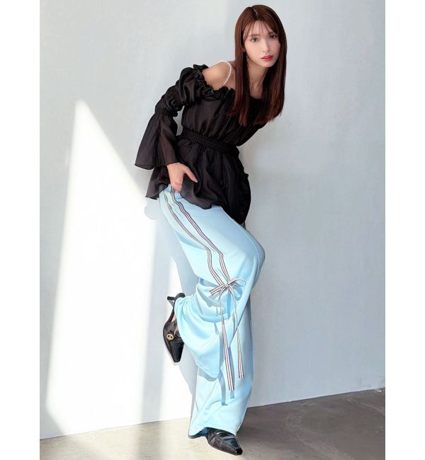 RESEXXY「【FILA】サイドラインリボンパンツ」|その他|