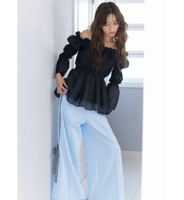 RESEXXY「【FILA】サイドラインリボンパンツ」|その他|