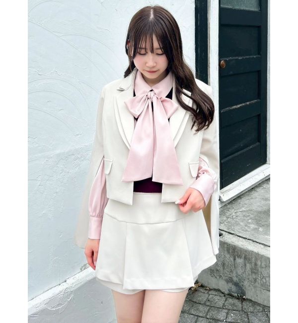 dazzlin「【セットアップ対応】レイヤードスカートパンツ」|スカート|