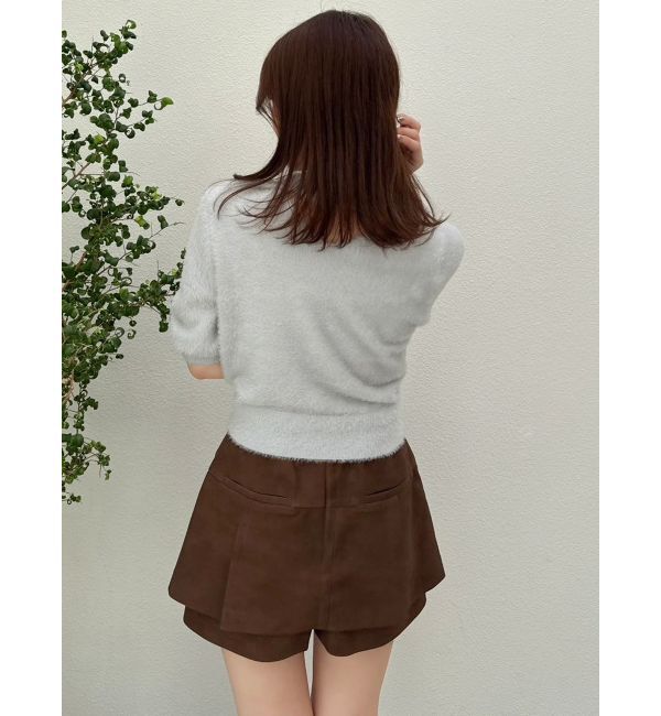 dazzlin「【セットアップ対応】レイヤードスカートパンツ」|スカート|