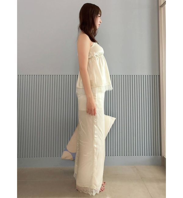 dazzlin「【吉田朱里】シルクカップインキャミソール」|ルームウェア|