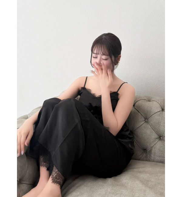 dazzlin「【吉田朱里】シルクカップインキャミソール」|ルームウェア|