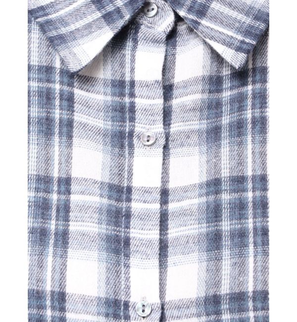 dazzlin「シャツイレフレアミニワンピース」|ワンピース|