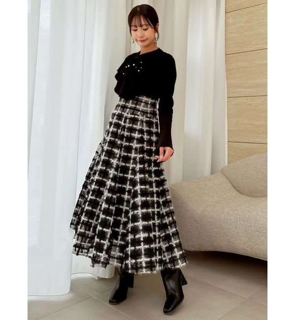 dazzlin「【20周年記念復刻！】コルセットボリューミーフレアスカート」|スカート|