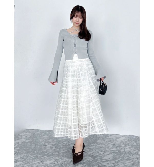 dazzlin「【20周年記念復刻！】コルセットボリューミーフレアスカート」|スカート|