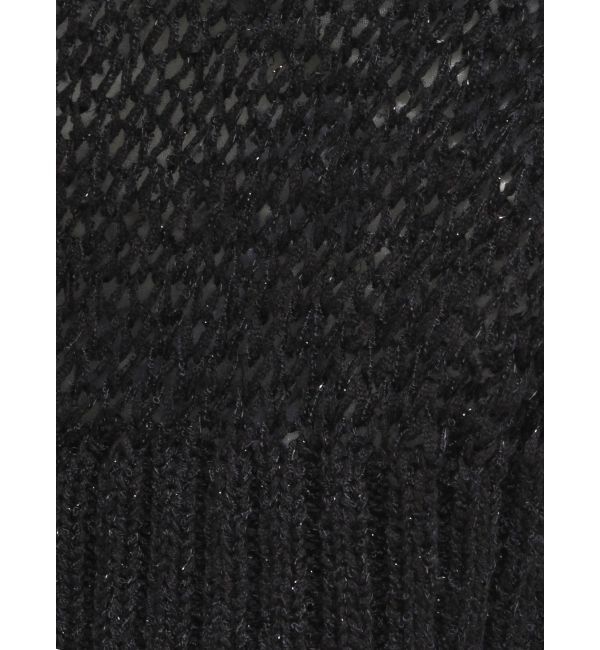 MERCURYDUO「スカシ編ミラメコンボレロカーディガン」|カーディガン|