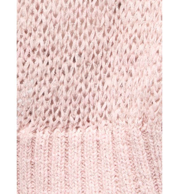 MERCURYDUO「スカシ編ミラメコンボレロカーディガン」|カーディガン|