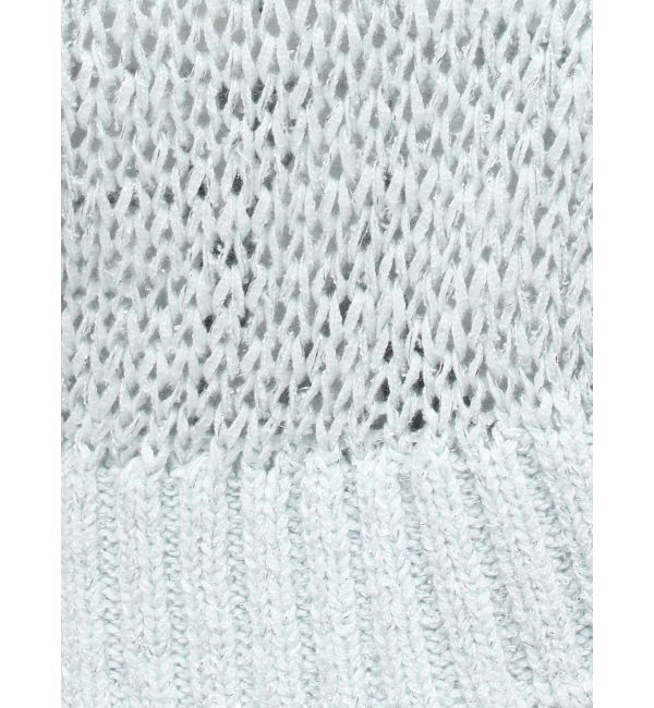 MERCURYDUO「スカシ編ミラメコンボレロカーディガン」|カーディガン|