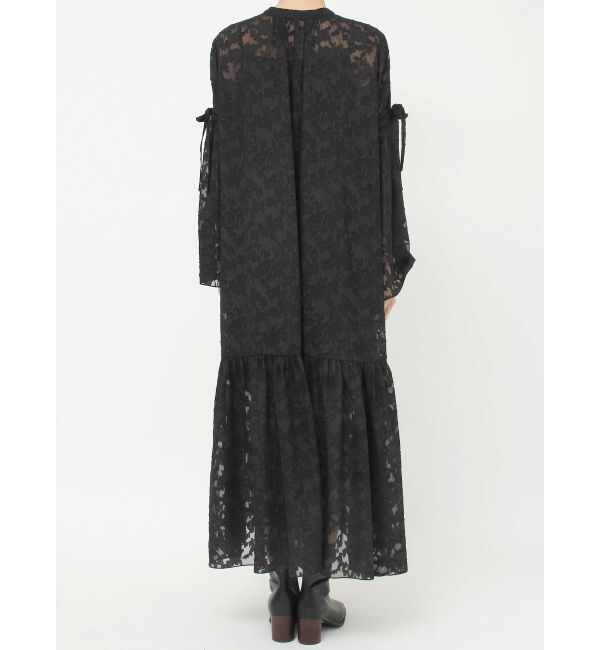 Ungrid「スリーブデザインジャカードワンピース」|ワンピース|