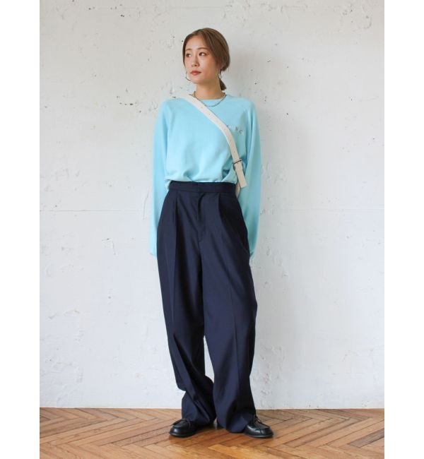 Ungrid「タックストレートパンツ」|その他|