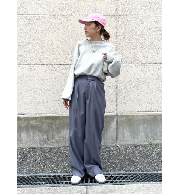 Ungrid「タックストレートパンツ」|その他|