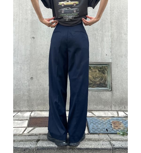 Ungrid「タックストレートパンツ」|その他|