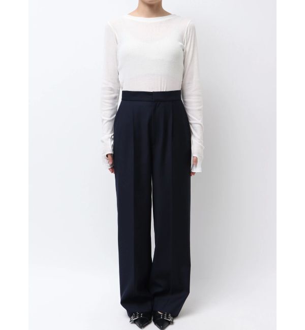 Ungrid「タックストレートパンツ」|その他|