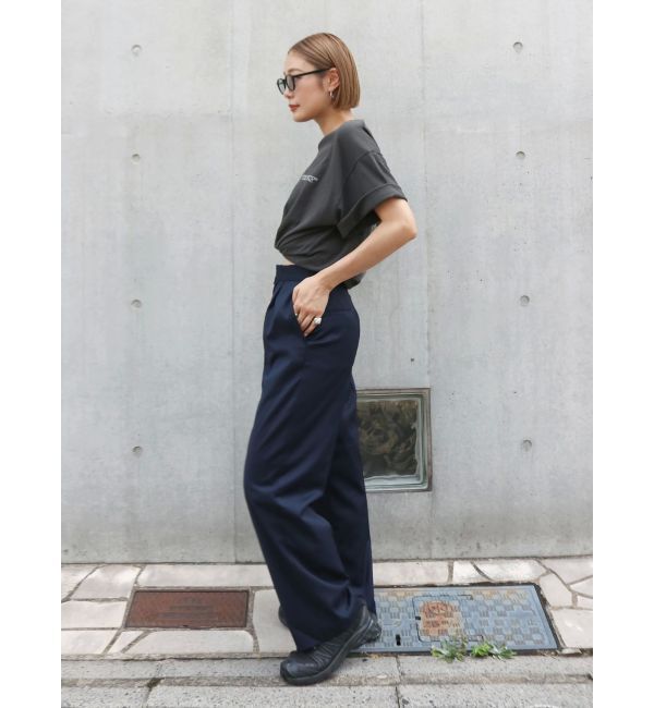 Ungrid「タックストレートパンツ」|その他|