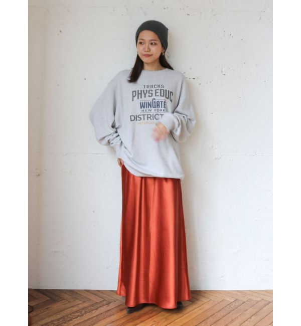 Ungrid「サテンフレアスカート」|スカート|