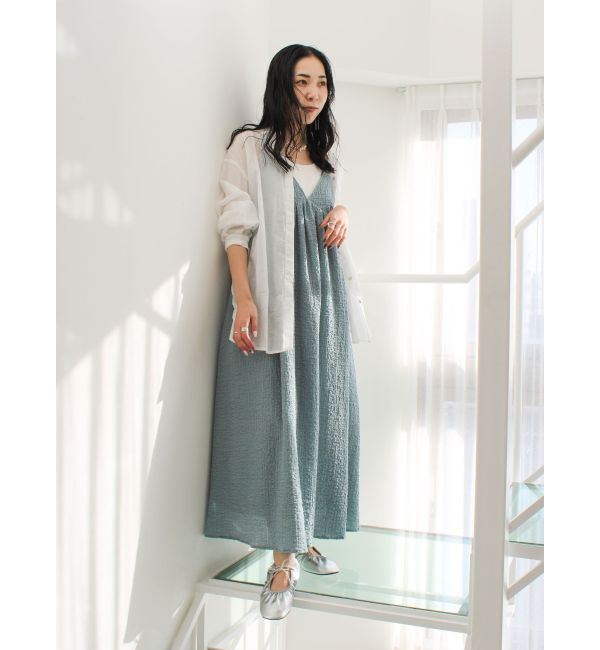 Ungrid「楊柳キャミワンピース」|ワンピース|