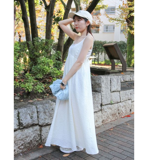 Ungrid「楊柳キャミワンピース」|ワンピース|