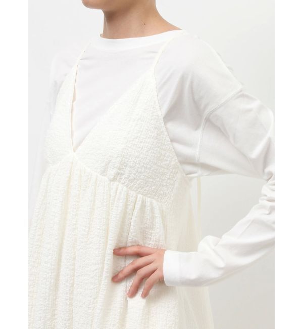 Ungrid「楊柳キャミワンピース」|ワンピース|