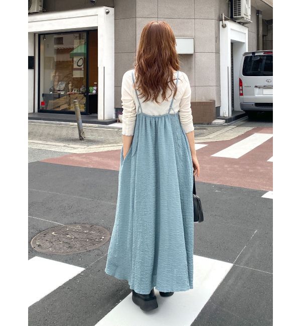 Ungrid「楊柳キャミワンピース」|ワンピース|