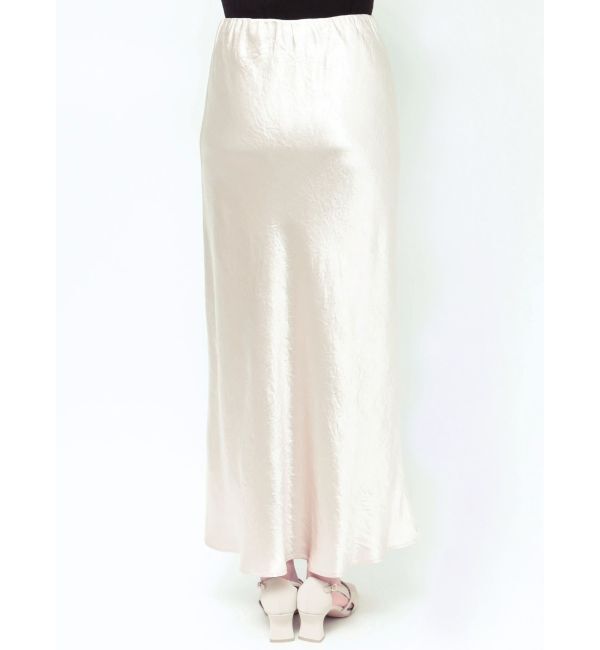 LAGUNAMOON「サテンナロースカート」|スカート|