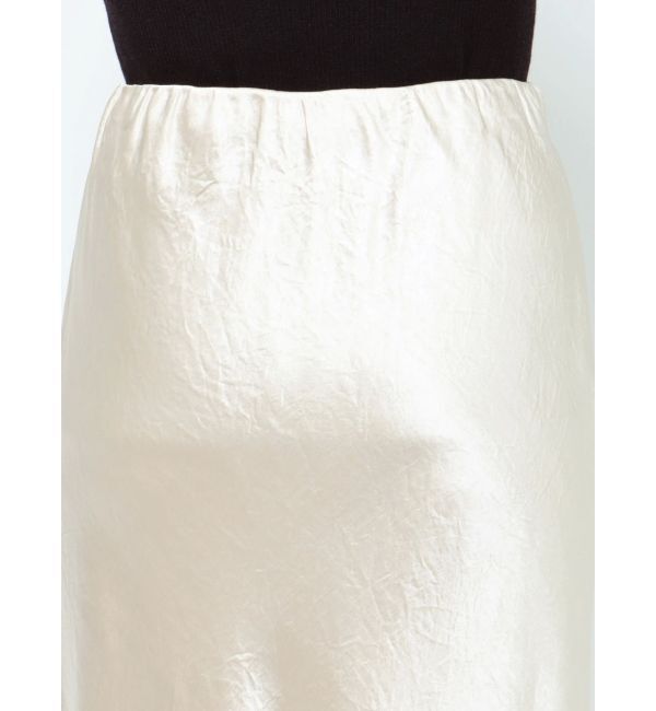 LAGUNAMOON「サテンナロースカート」|スカート|