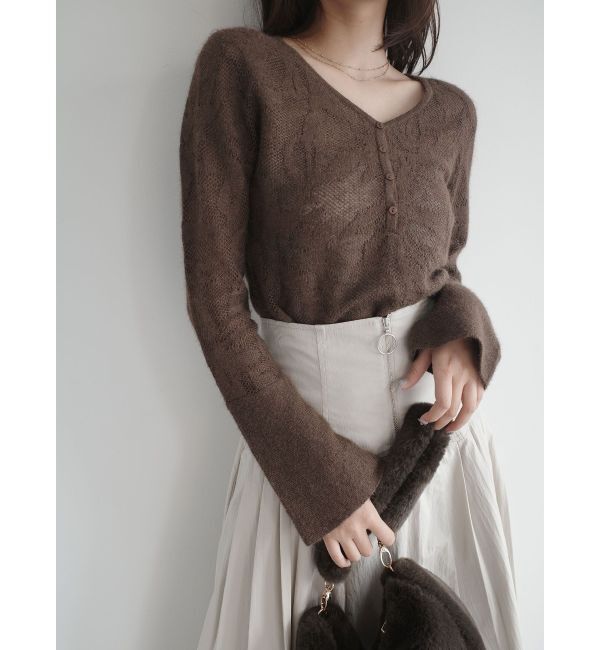 LAGUNAMOON「フロントZIPコルセットデザインフレアスカート」|スカート|